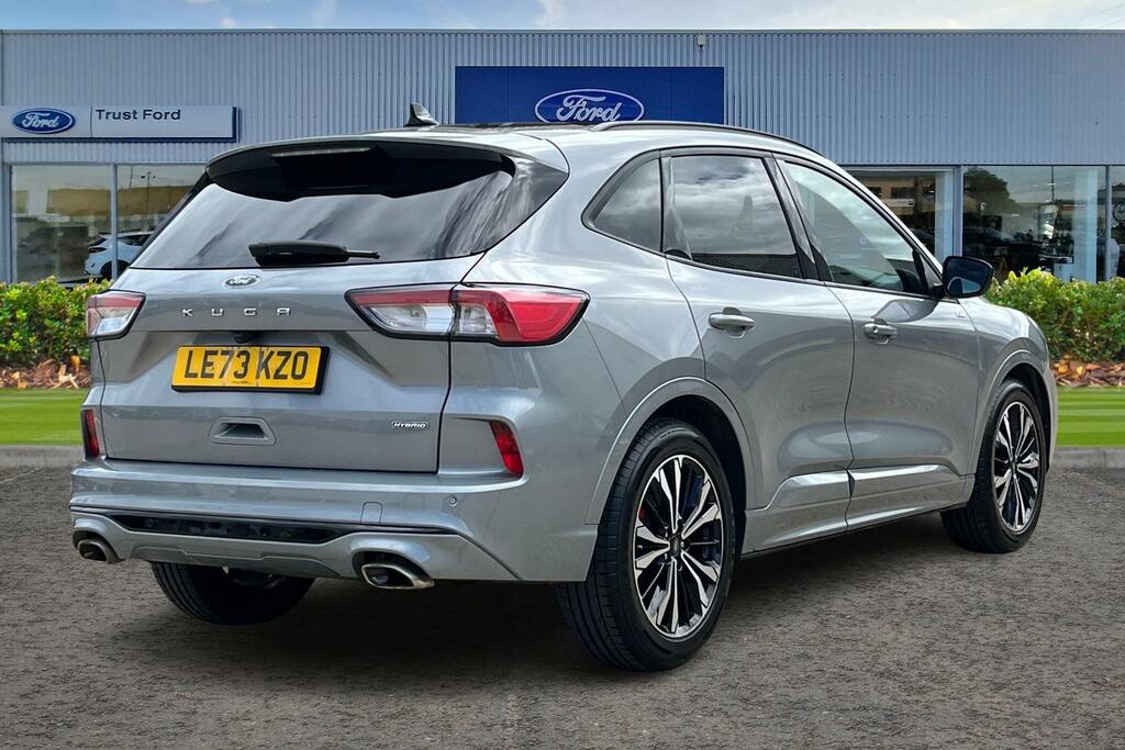 Ford Kuga 2.5H Duratec St-line X Edition Suv Hybr LE73KZO Silver #4
