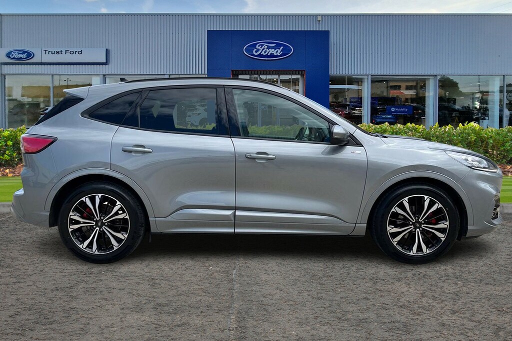 Ford Kuga 2.5H Duratec St-line X Edition Suv Hybr LE73KZO Silver #3