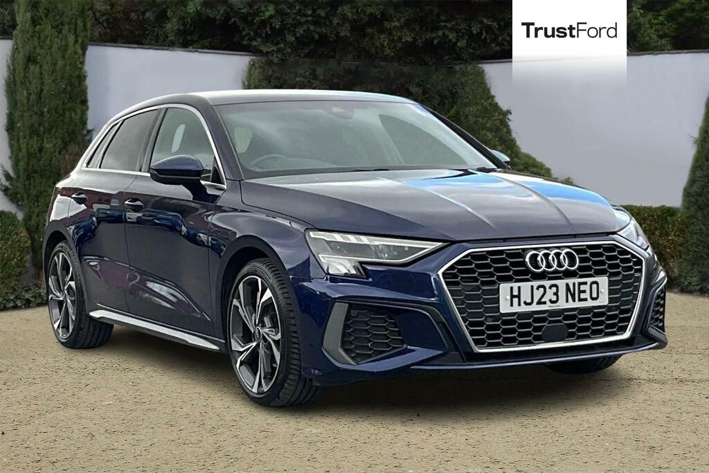 Audi A3 30 Tfsi S Line S Tronicrear Sensors - Sat Na Blue