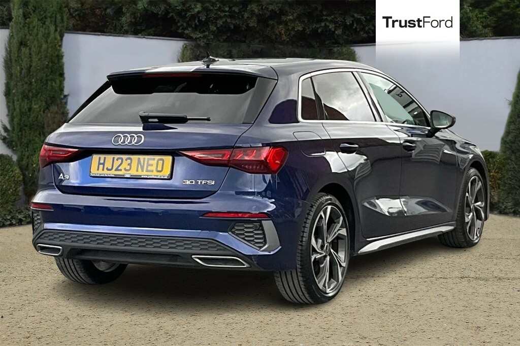 Audi A3 S Line HJ23NEO Blue #4
