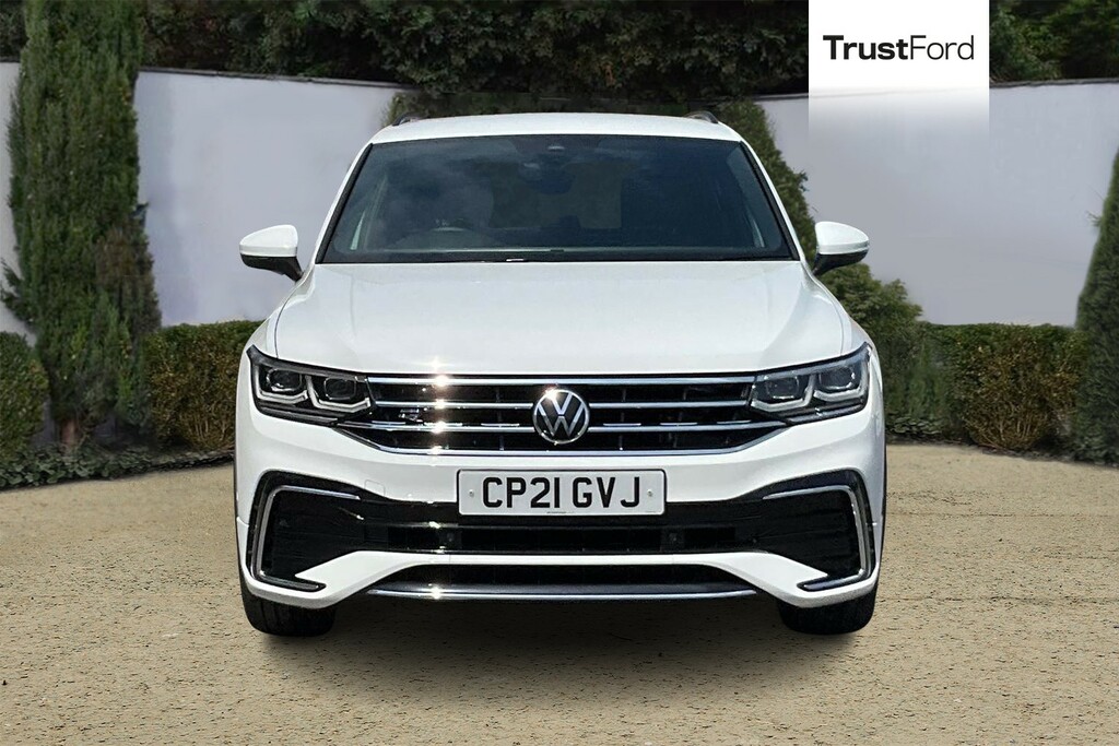 Volkswagen Tiguan 2.0 Tdi 4Motion R-line Dsgrear Camera - Heat CP21GVJ White #6