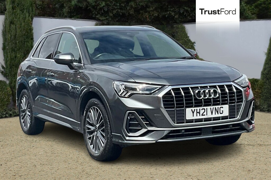 Audi Q3 35 Tdi S Line S Tronicopening Pan Roof - Pow Grey