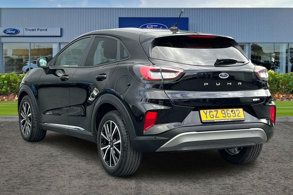 Ford Puma 1.0 Ecoboost Hybrid Mhev Titanium - Sat Nav Re YGZ9692 Black #2