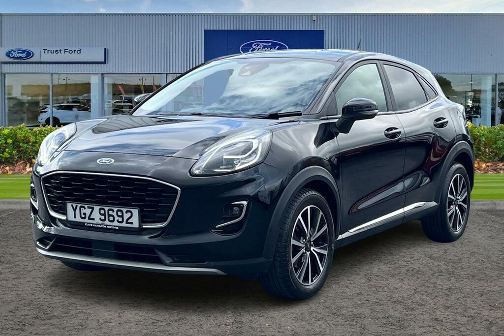 Ford Puma 1.0 Ecoboost Hybrid Mhev Titanium - Sat Nav Re YGZ9692 Black #5