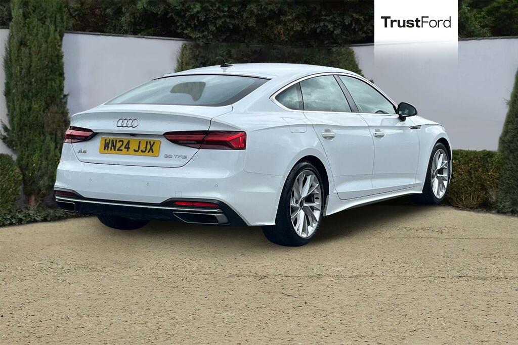 Audi A5 35 Tfsi Sport S Tronic - Heated Seats Reversin White #4