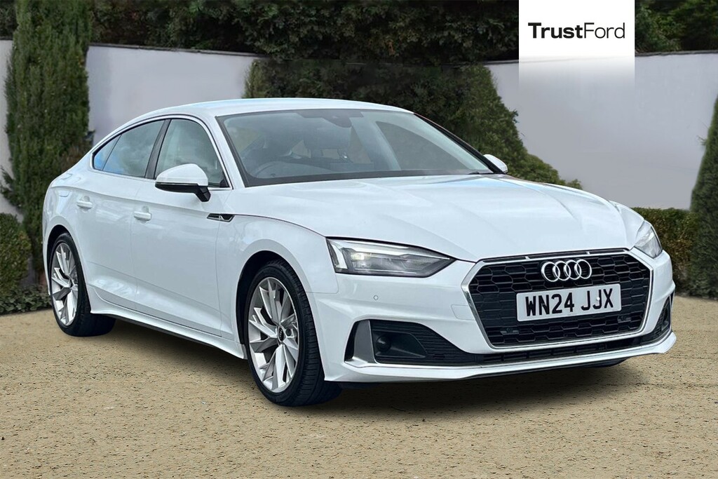 Audi A5 35 Tfsi Sport S Tronic - Heated Seats Reversin White