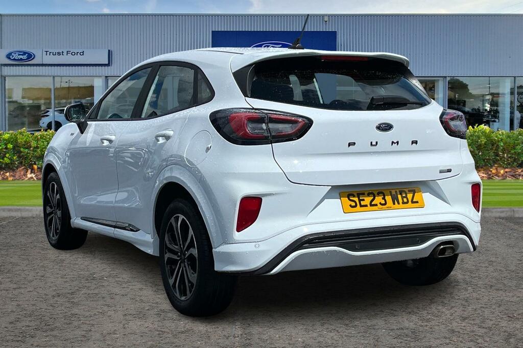 Ford Puma 1.0T Ecoboost Mhev St-line Suv Hybrid M SE23WBZ White #2