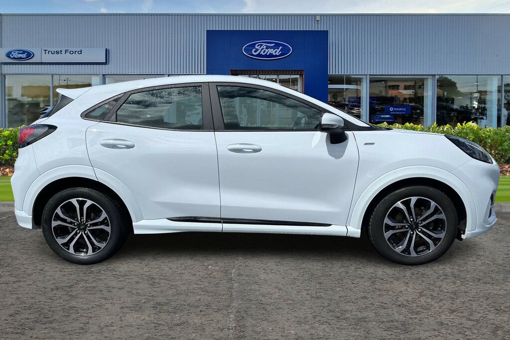 Ford Puma 1.0T Ecoboost Mhev St-line Suv Hybrid M SE23WBZ White #3