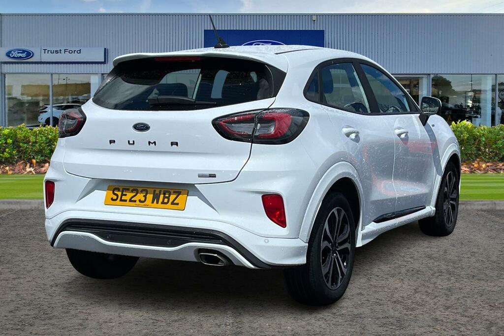 Ford Puma 1.0T Ecoboost Mhev St-line Suv Hybrid M SE23WBZ White #4