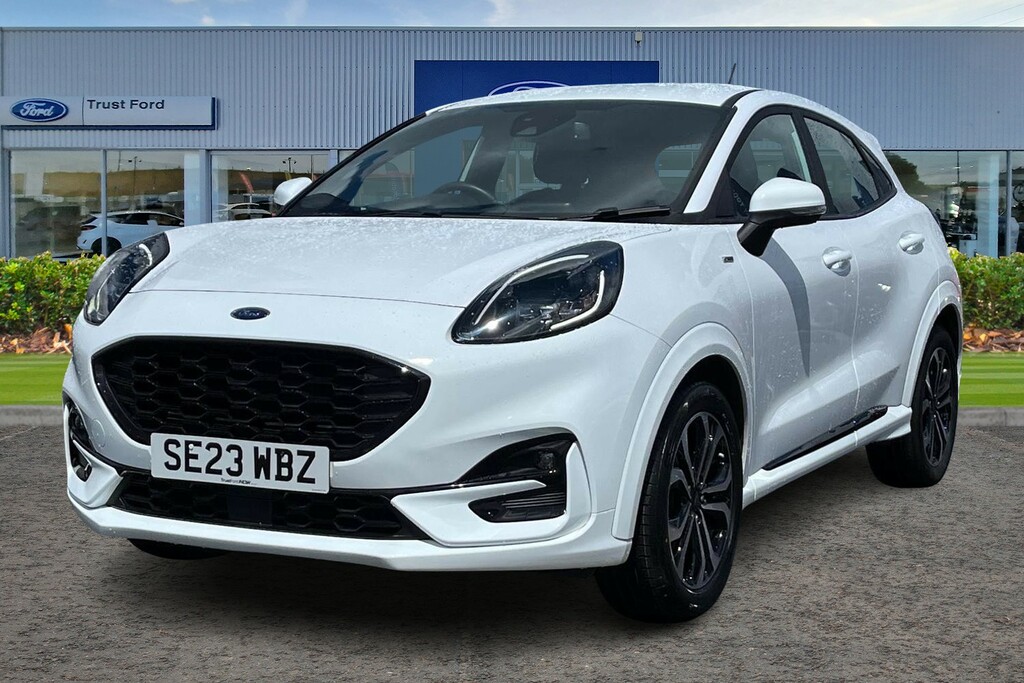 Ford Puma 1.0T Ecoboost Mhev St-line Suv Hybrid M SE23WBZ White #5