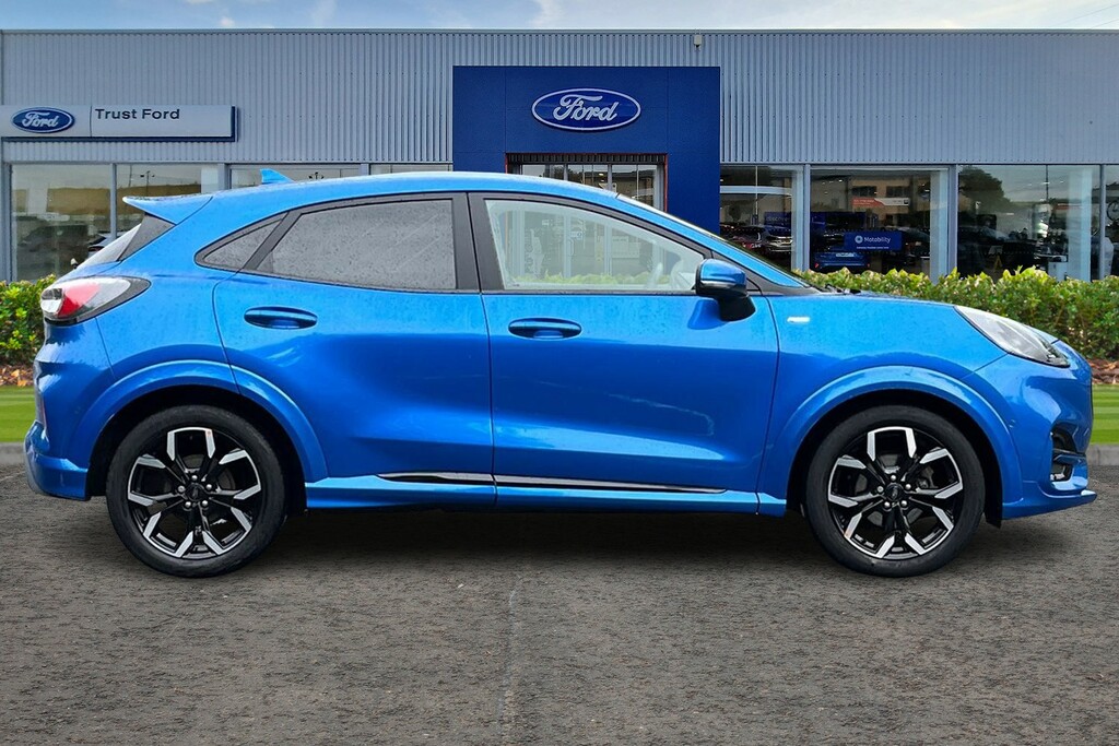 Ford Puma 1.0 Ecoboost Hybrid Mhev St-line X MJ73XUY Blue #3