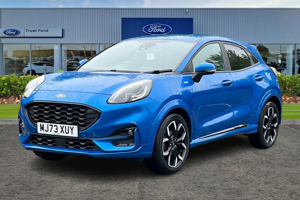 Ford Puma 1.0 Ecoboost Hybrid Mhev St-line X MJ73XUY Blue #5
