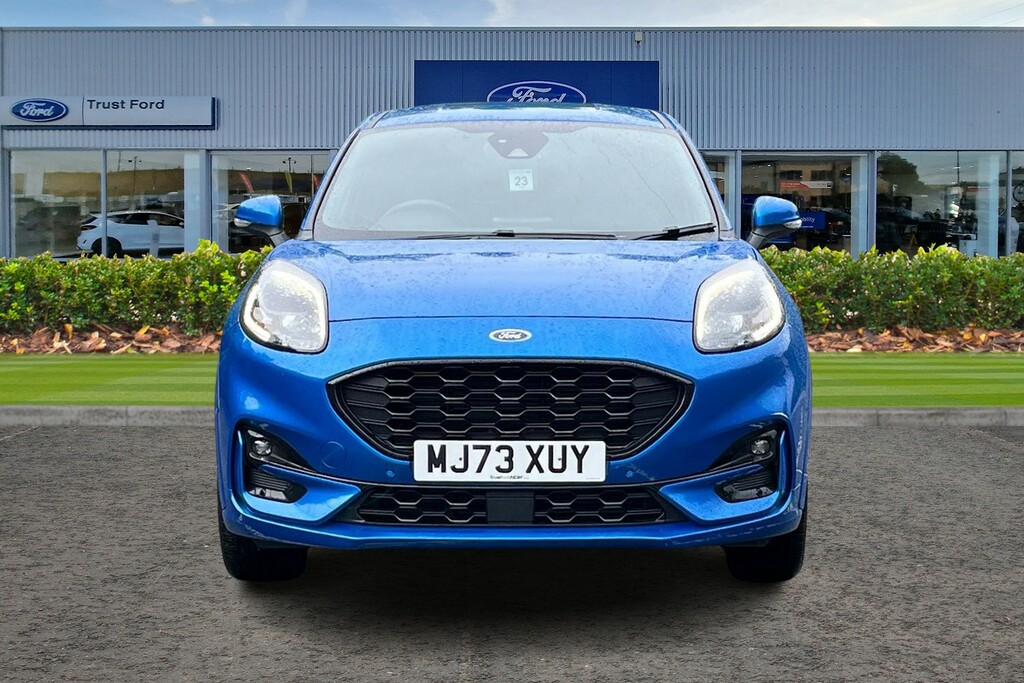 Ford Puma 1.0 Ecoboost Hybrid Mhev St-line X MJ73XUY Blue #6