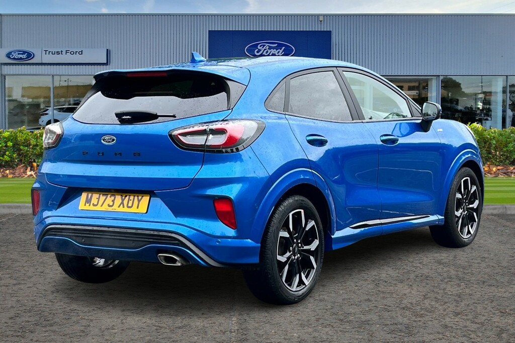 Ford Puma 1.0 Ecoboost Hybrid Mhev St-line X MJ73XUY Blue #4