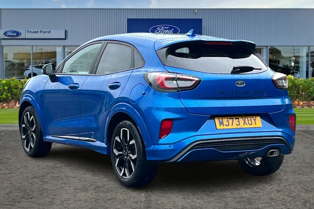 Ford Puma 1.0 Ecoboost Hybrid Mhev St-line X MJ73XUY Blue #2