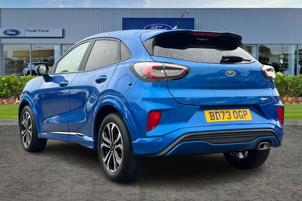 Ford Puma 1.0 Ecoboost Hybrid Mhev St-line Sync 3 - B BD73OGP Blue #2