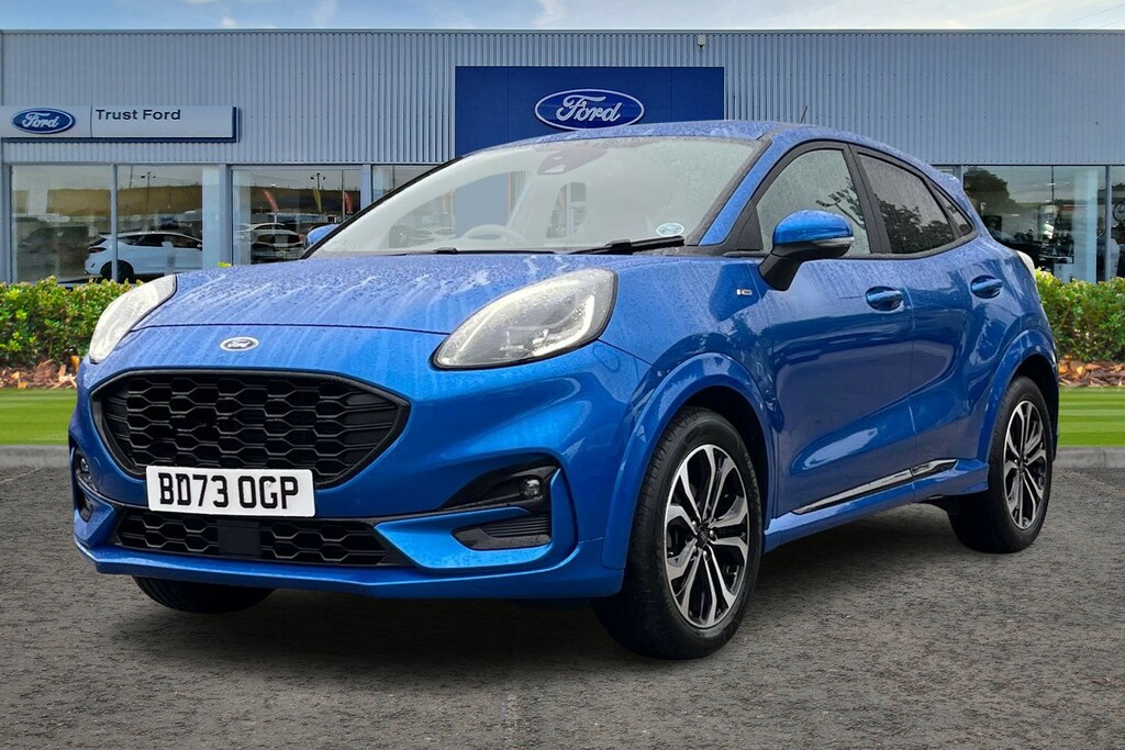 Ford Puma 1.0 Ecoboost Hybrid Mhev St-line Sync 3 - B BD73OGP Blue #5