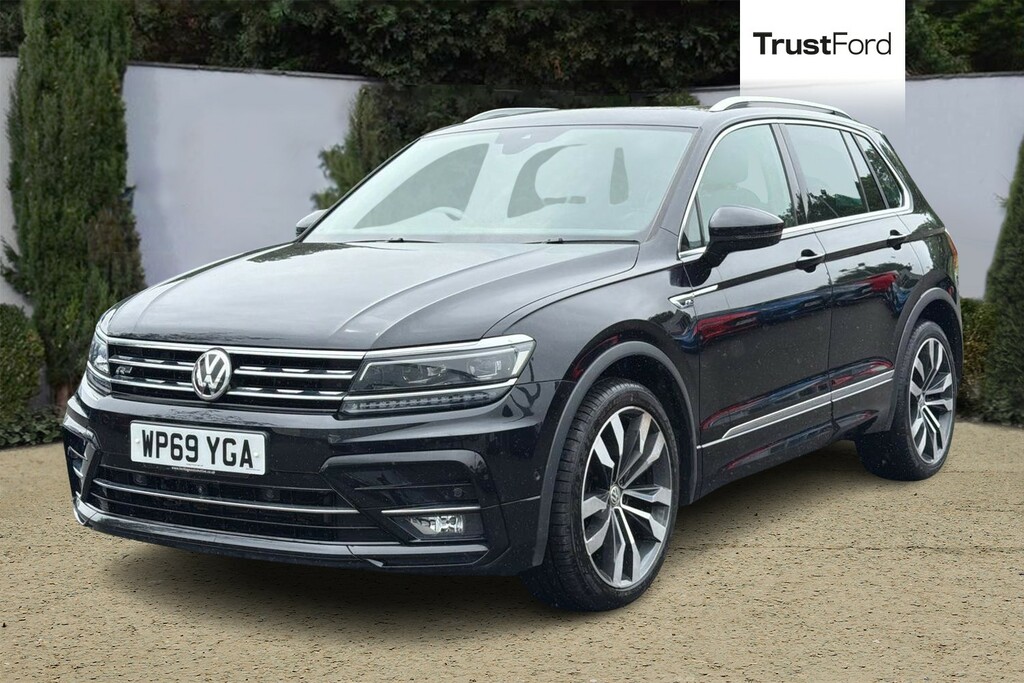 Volkswagen Tiguan 2.0 Tdi 150 4Motion R-line Tech Dsg With Activ WP69YGA Black #5