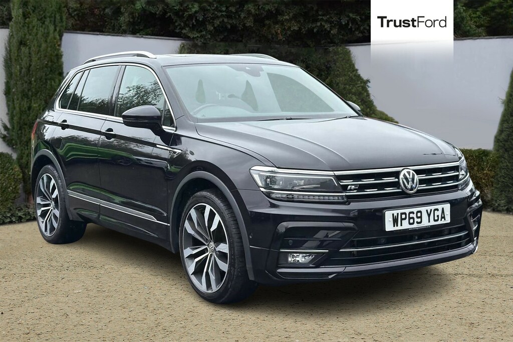 Volkswagen Tiguan 2.0 Tdi 150 4Motion R-line Tech Dsg With Activ WP69YGA Black
