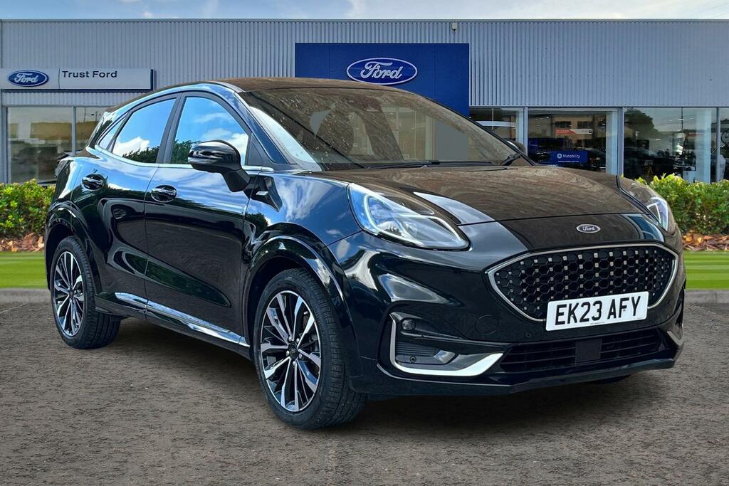 Ford Puma 1.0 Ecoboost Hybr Mhev 155 St-line Vignale Dct Black