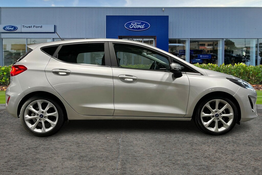 Ford Fiesta 1.0 Ecoboost Hybrid Mhev 125 Titanium X Silver #3