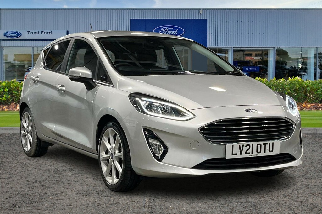Ford Fiesta 1.0 Ecoboost Hybrid Mhev 125 Titanium X Silver