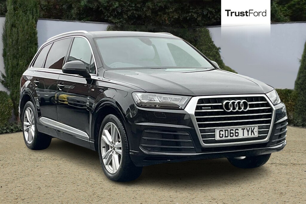 Audi Q7 3.0 Tdi 218 Quattro S Line Tip Black