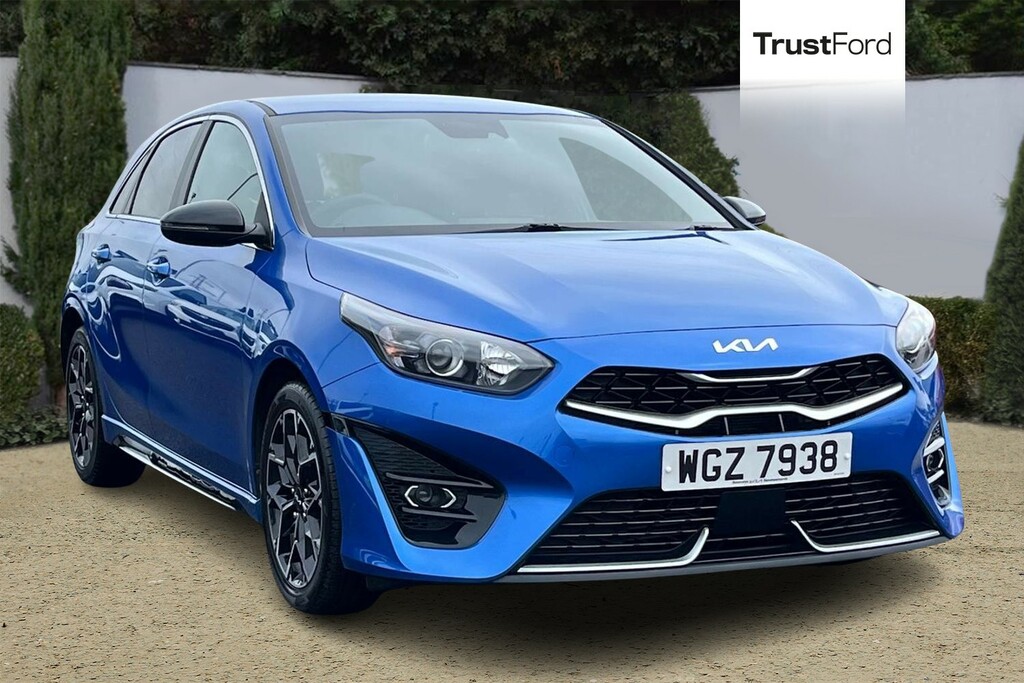 Kia Ceed 1.5T Gdi Isg Gt-line - 12 Months Mot Heated Se Blue