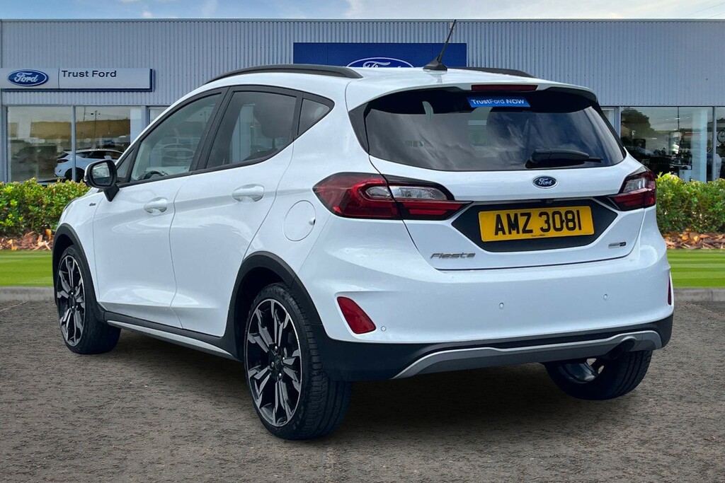 Ford Fiesta 1.0 Ecoboost Hybrid Mhev 125 Active X White #2