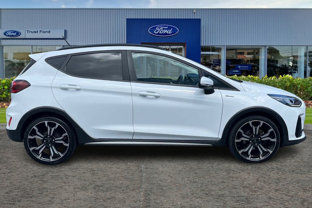 Ford Fiesta 1.0 Ecoboost Hybrid Mhev 125 Active X White #3