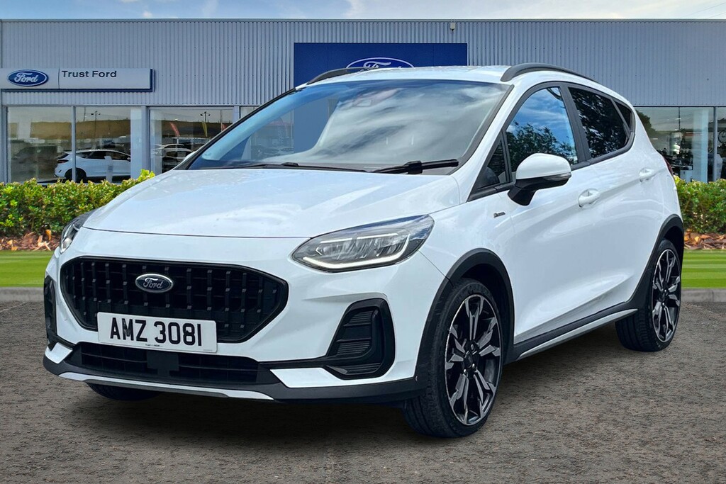 Ford Fiesta 1.0 Ecoboost Hybrid Mhev 125 Active X White #5
