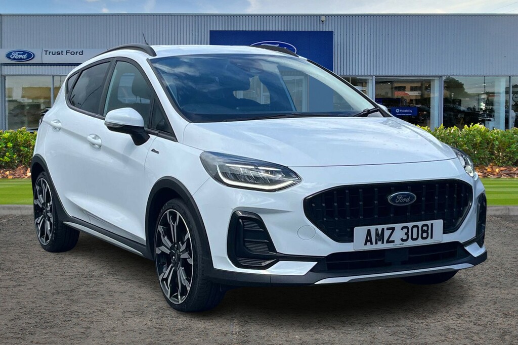 Ford Fiesta 1.0 Ecoboost Hybrid Mhev 125 Active X White