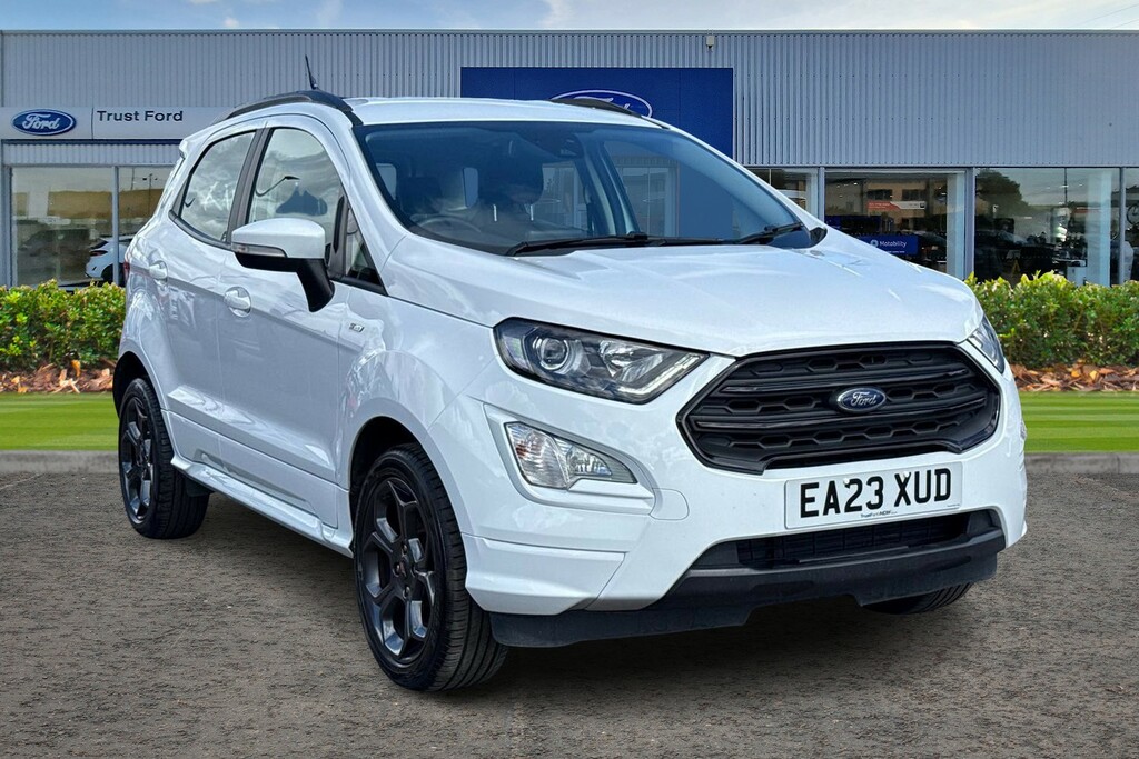 Ford Ecosport 1.0T Ecoboost Gpf St-line Suv Eu White