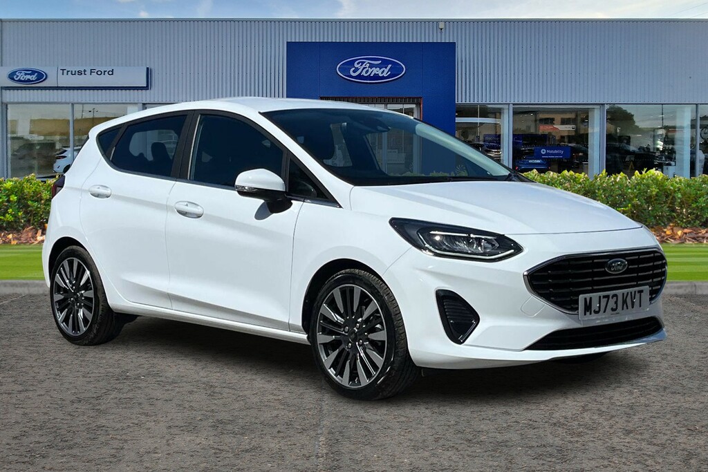Ford Fiesta Titanium X White