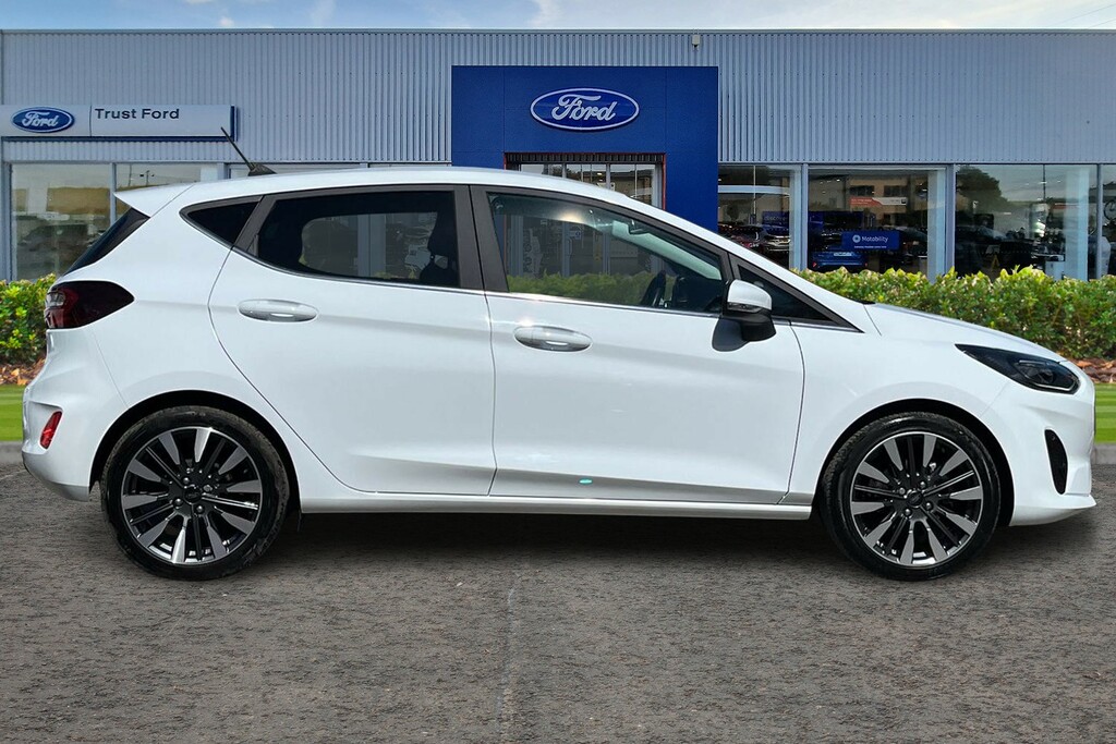 Ford Fiesta Titanium X White #3