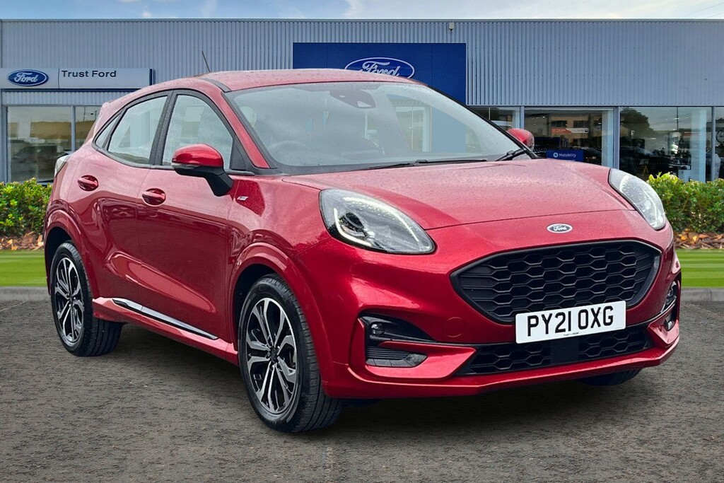 Ford Puma 1.0 Ecoboost Hybrid Mhev St-line Red