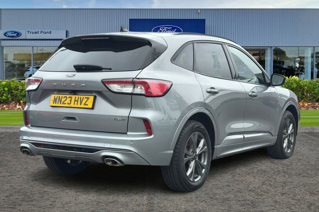 Ford Kuga 2.5 Phev St-line Edition Cvt With Front Rear Silver #4