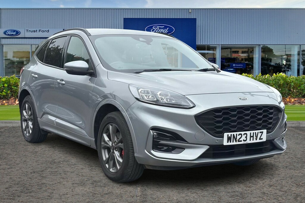 Ford Kuga 2.5 Phev St-line Edition Cvt With Front Rear Silver