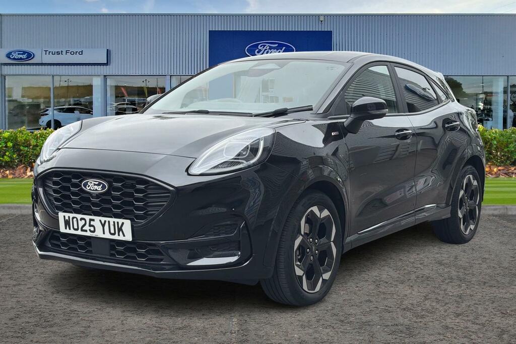 Ford Puma 1.0T Ecoboost Mhev St-line X Suv Hybrid WO25YUK Black #5
