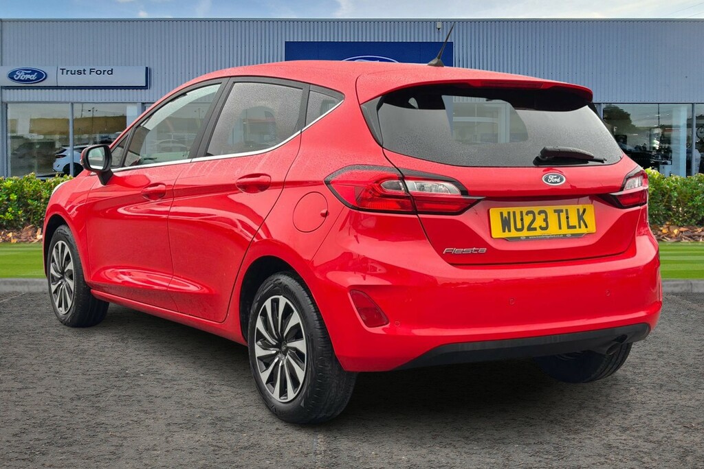 Ford Fiesta 1.0T Ecoboost Titanium Hatchback WU23TLK Red #2