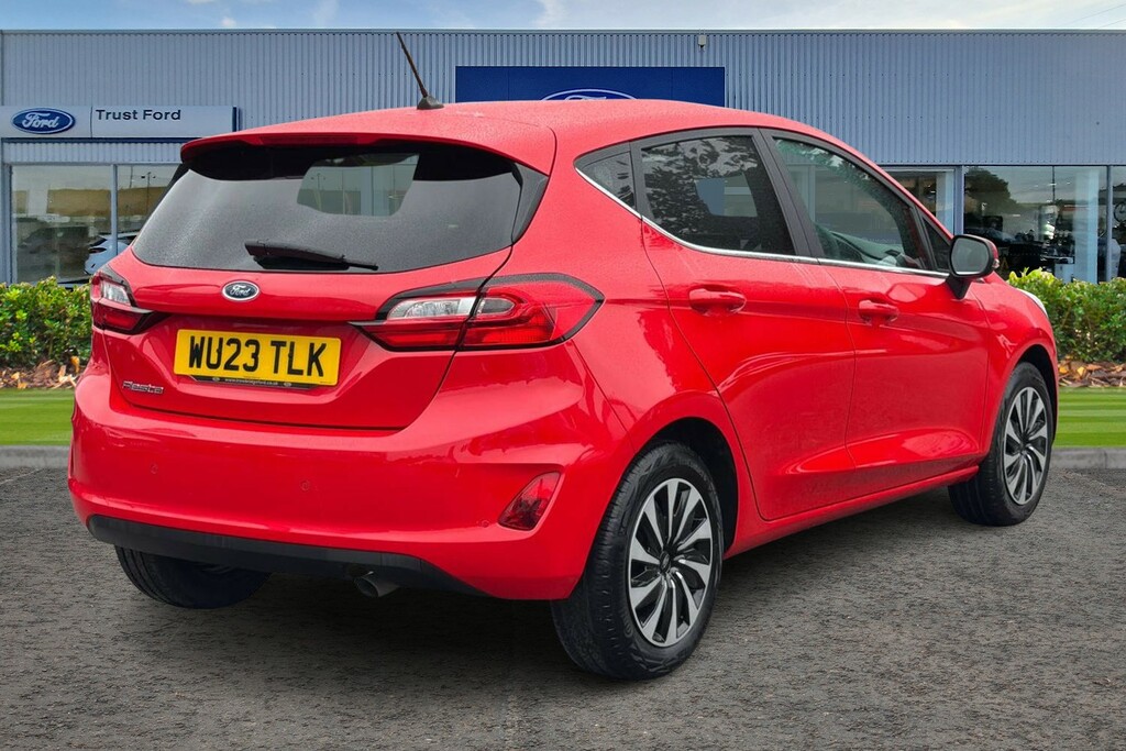 Ford Fiesta 1.0T Ecoboost Titanium Hatchback WU23TLK Red #4