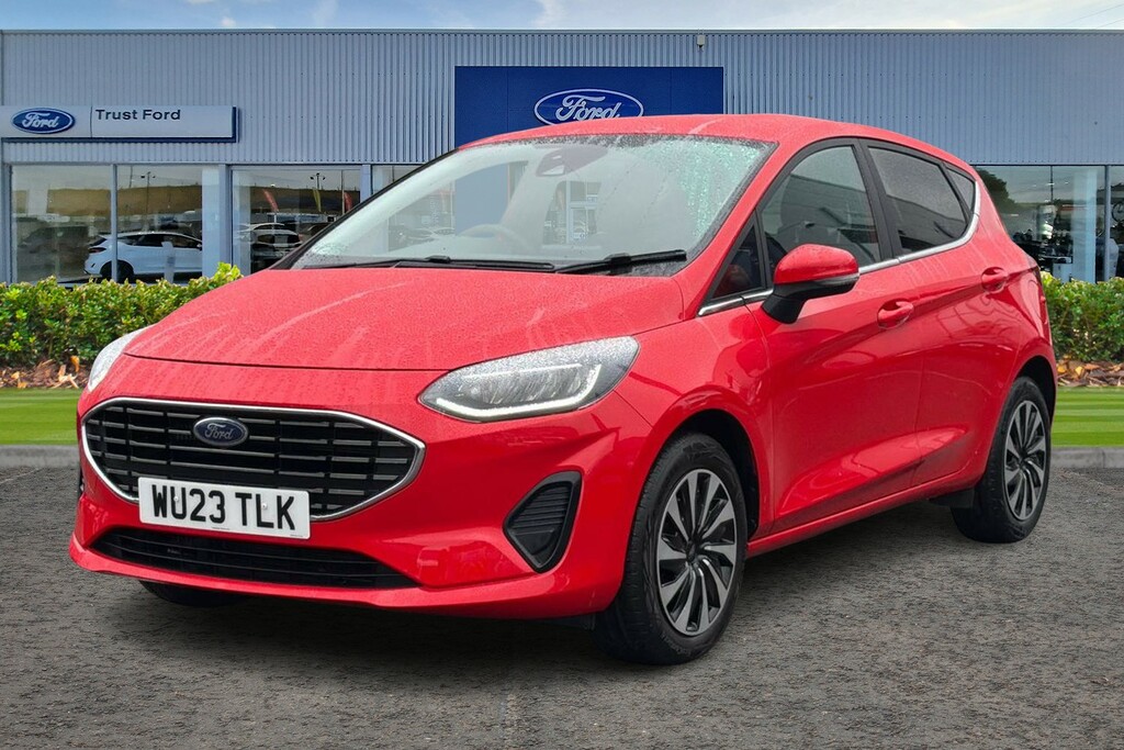 Ford Fiesta 1.0T Ecoboost Titanium Hatchback WU23TLK Red #5