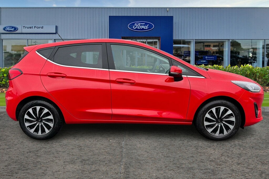 Ford Fiesta 1.0T Ecoboost Titanium Hatchback WU23TLK Red #3