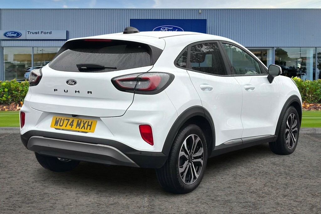 Ford Puma 1.0T Ecoboost Mhev Titanium Suv Hybrid WU74MXH White #4