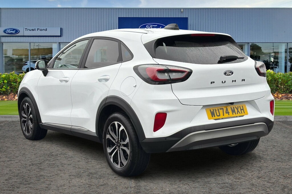 Ford Puma 1.0T Ecoboost Mhev Titanium Suv Hybrid WU74MXH White #2