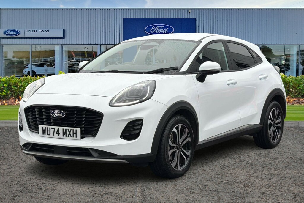 Ford Puma 1.0T Ecoboost Mhev Titanium Suv Hybrid WU74MXH White #5