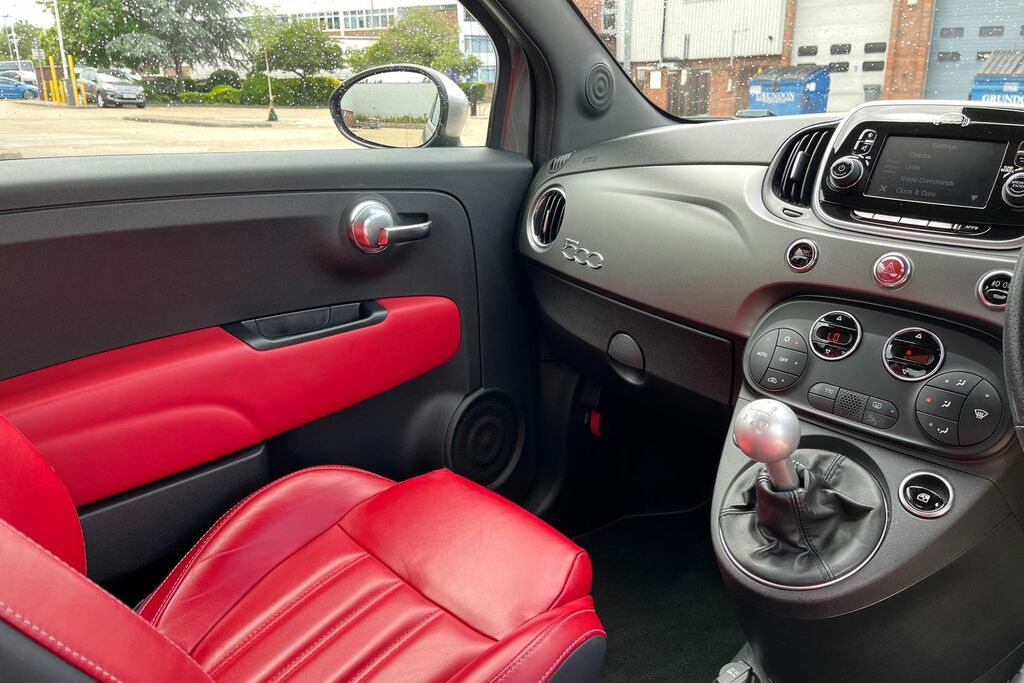 Abarth 595 595 Red #34