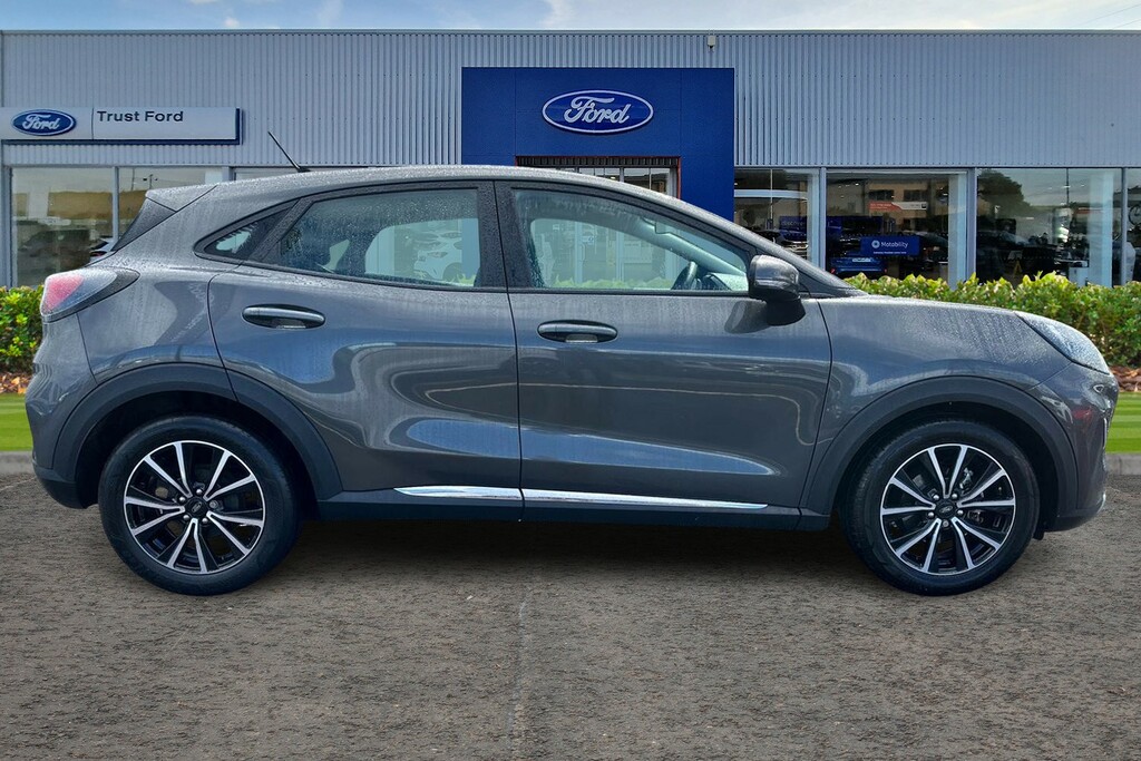 Ford Puma 1.0T Ecoboost Mhev Titanium Suv Hybrid Grey #3