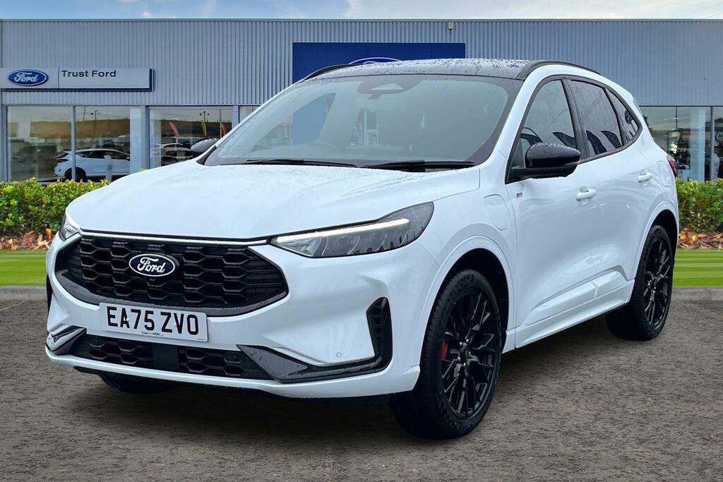 Ford Kuga 2.5 Duratec 14.4Kwh St-line X Black Package Suv White #5