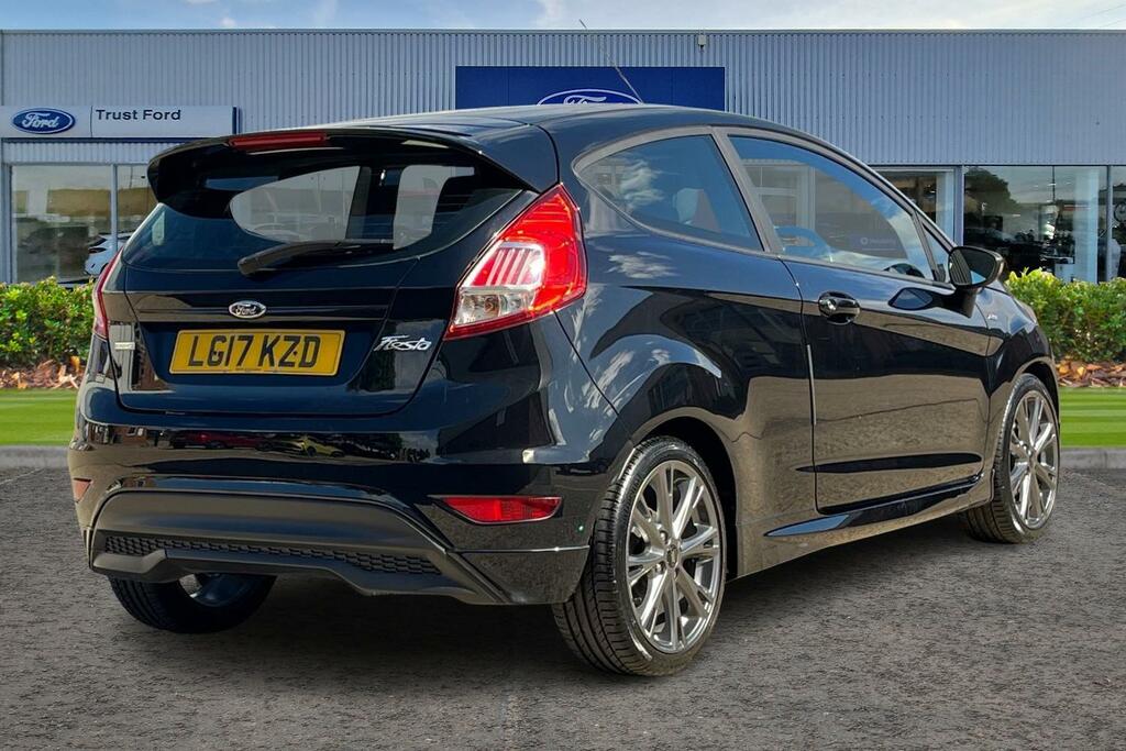 Ford Fiesta 1.0T Ecoboost St-line Hatchback Black #4